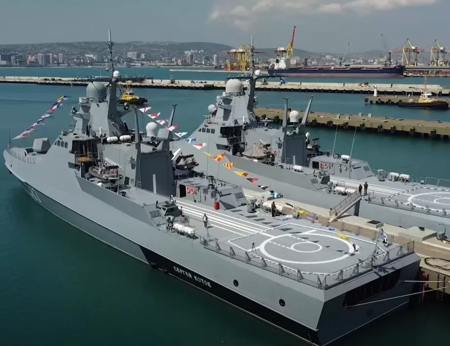 Русия съобщи за атака с морски дронове срещу един от най-новите й кораби