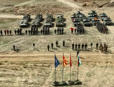 България, Албания и Северна Македония завършиха съвместно военно учение