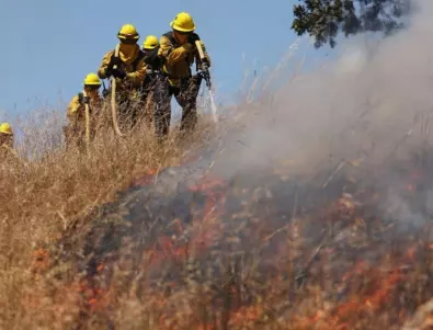 Пожар застраши домове на о-в Закинтос 