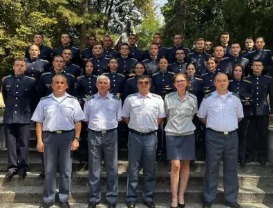 Кадетите-випускници на Висшето военновъздушно училище „Георги Бенковски“ с първо офицерско звание