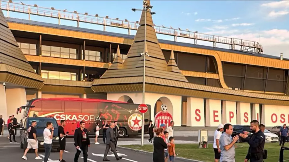 За първи път Сепси разпродаде целия стадион, ЦСКА ще бъде изцяло в черно