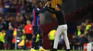 "Не е това проблемът": Какво каза Усман Дембеле на Шави преди да напусне Барселона?