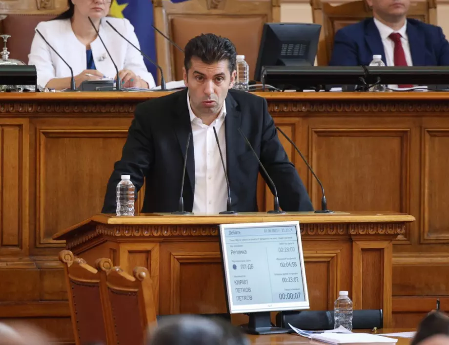 Кирил Петков: Радев не иска да смени своя главен секретар на МВР