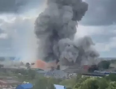 52-ма са вече ранените при взрива в завода в Подмосковието, 5-ма може да са под руините (ВИДЕА)