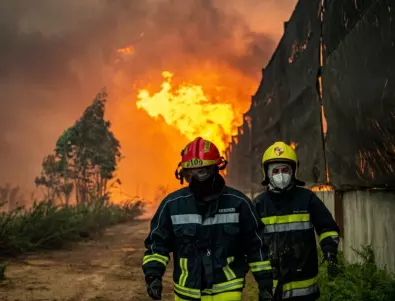 Горски пожар в Гърция близо до район Еврос 