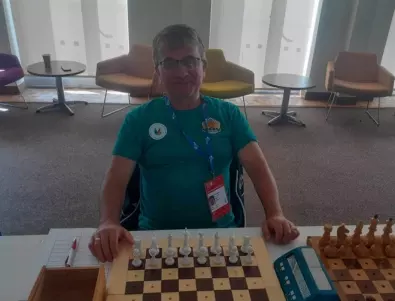 Български шахматист със силно представяне на Световните игри за незрящи