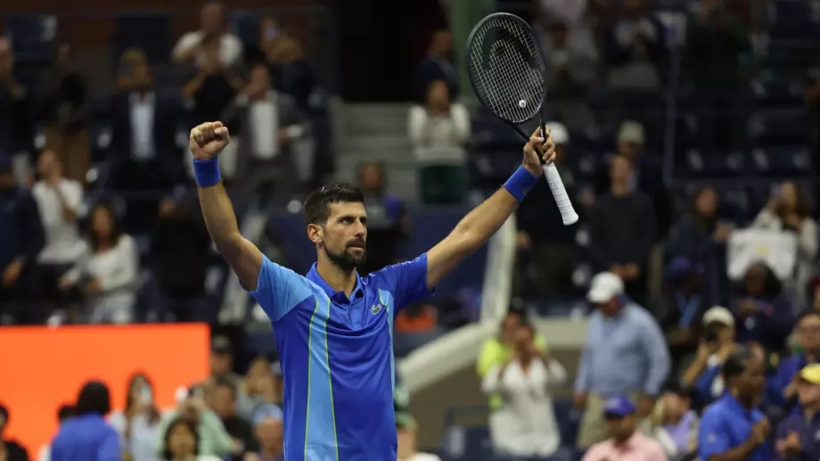 Железен Ноле обърна сънародник от 0:2 на US Open и разсмя с коментар (ВИДЕО)