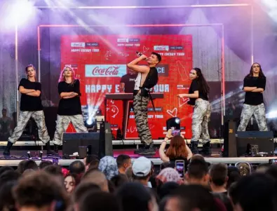 8 години Coca-Cola The Voice Happy Energy Tour подкрепя българските изпълнители