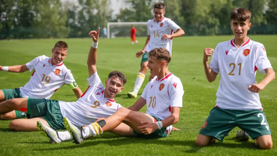 България U15 смаза Черна гора U15, шестима футболисти се разписаха (ВИДЕО)