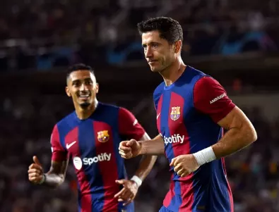 Барселона вкара 5 гола за летящ старт в Шампионска лига (ВИДЕО)
