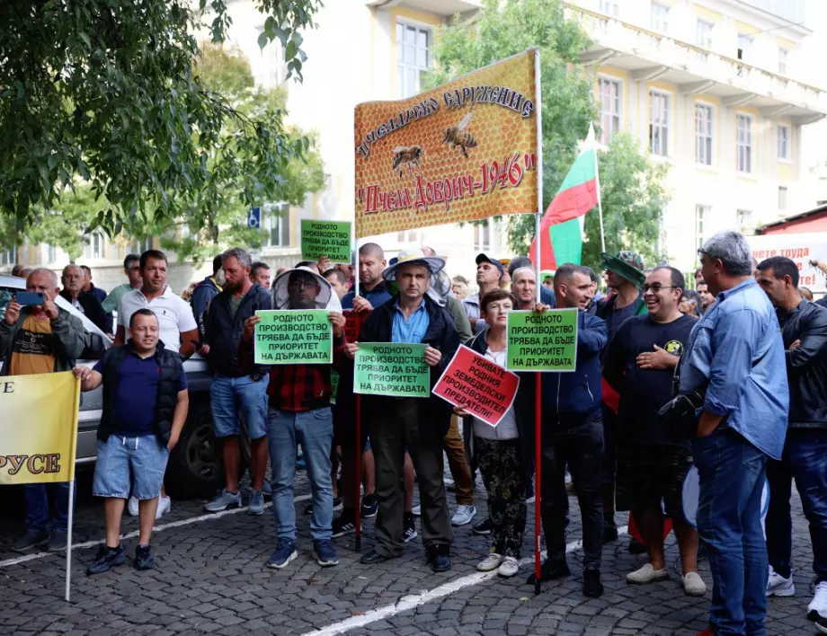 И пчеларите на протест: Искат оставка за всички, позволили вноса на мед от Украйна