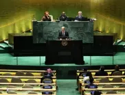 Като на скучен мач: Празна зала на ООН "изслуша" няколко световни лидери (СНИМКА)