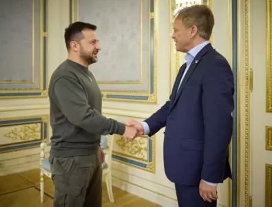 Новият военен министър на Великобритания се срещна със Зеленски в Киев (ВИДЕО)