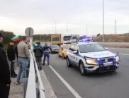 Миньори блокираха пътя Кюстендил-Дупница