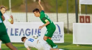 Лудогорец прие и гостува на беларуси в Разград, но отпадна от младежката Шампионска лига