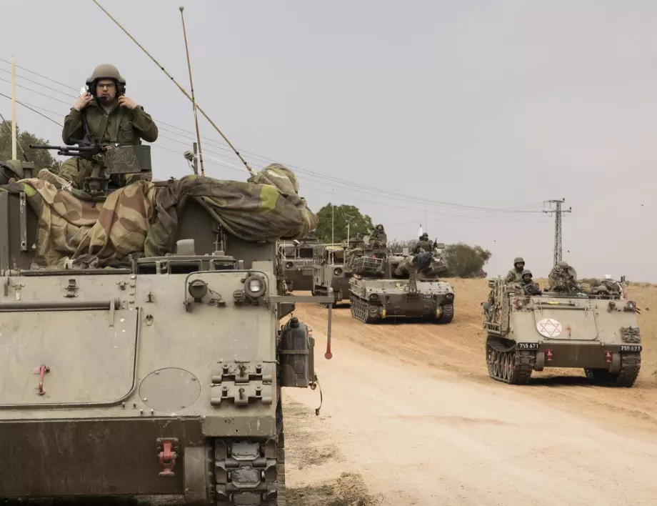 Израелските танкове са в покрайнините на Газа (ВИДЕО)