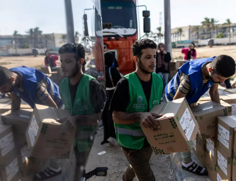 Англия и Йордания искат бърза хуманитарна помощ в Ивицата Газа