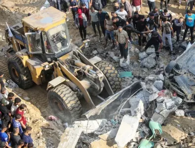 Хиляди хора са под отломките в Газа, расте броят на жертвите от нощните атаки