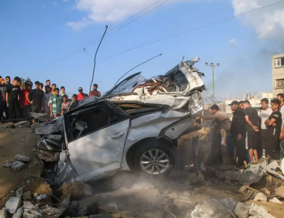 Втори обстрел за 24 часа по бежанския лагер "Джабалия" в Ивицата Газа (ВИДЕО)