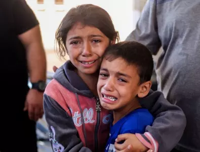 Няколко ранени деца от Газа ще се лекуват в Италия (СНИМКИ)