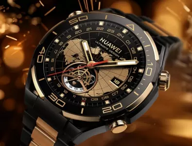 Златният Huawei Watch Ultimate Design вече е на българския пазар