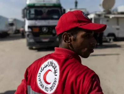 Екип на Червения кръст влезе в Газа за първи път от началото на войната