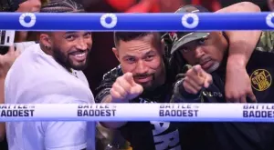 Познат шампион от миналото надъха Фюри с мощен нокаут (ВИДЕО)