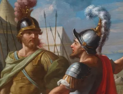 Изображение на Аякс от Троянската война е открито в потопен древногръцки град