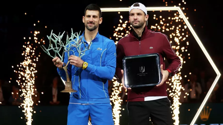 Невероятно! Григор Димитров и Джокович подобриха 3 рекорда за "старост" на финала в Париж