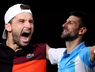 Кога и къде да гледаме финала между Григор Димитров и №1 в света Новак Джокович в Париж