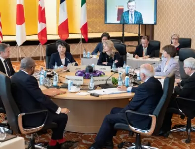 И Г-7 поиска край на израелско-палестинския конфликт с две държави