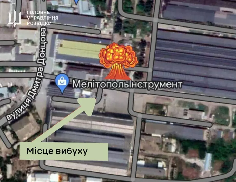 Партизани взривиха руския щаб в Мелитопол по време на заседание, загинали са офицери