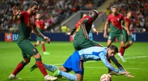 Отборите от Пиринеите срещу останалата част на Европа: 58:5