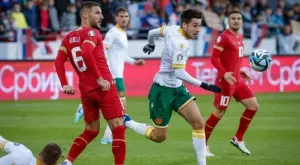 В РСМ за Сърбия - България: Децата освиркаха българския химн