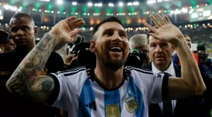 Истински бащичко: Синът на Лео Меси вкара 5 гола на Барселона! (ВИДЕО)