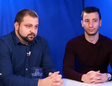 Феновете пазеха с телата си хора от полицейските палки: Иво Вецев и Кристиян Иванов в 