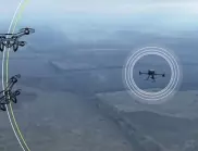 Така изглежда въздушен таран в XXI век: Украински срещу руски дрон (ВИДЕО)
