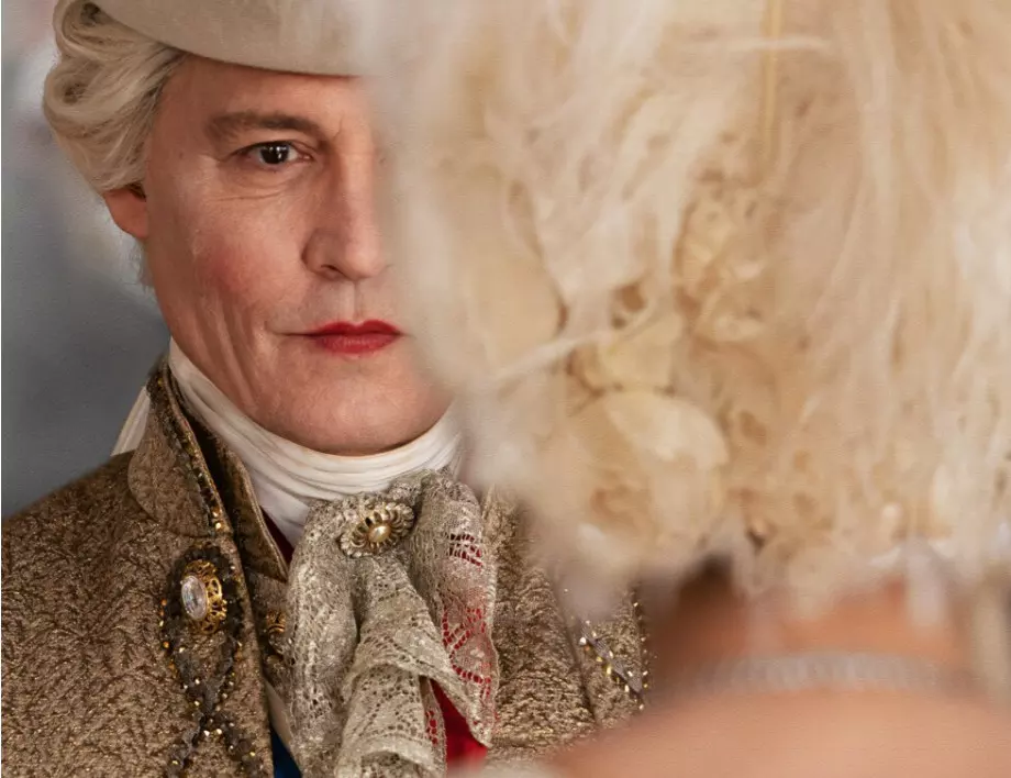 Кино "Влайкова" представя Джони Деп като крал Луи XV в "Жан дю Бари" (ВИДЕО)