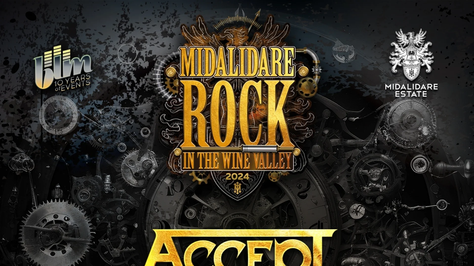 Accept е вторият обявен хедлайнер на Midalidare Rock in the Wine Valley