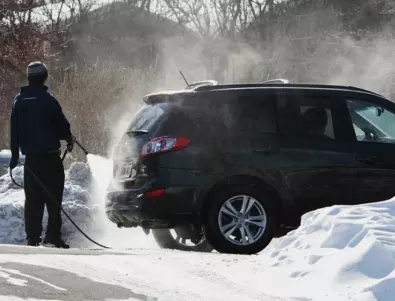 Колко килограма лед се събира в кухините на автомобила след снеговалеж