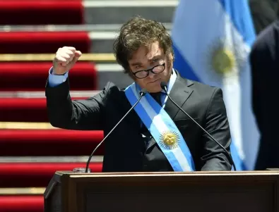 Едва дойде и се започна: Протест срещу новия президент на Аржентина