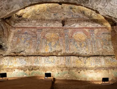 Археологическа сензация: Откриха къща с рядка мозайка в центъра на Рим (ВИДЕО)