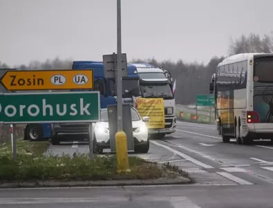 Турски и украински шофьори с контрапротест в Румъния (ВИДЕО)