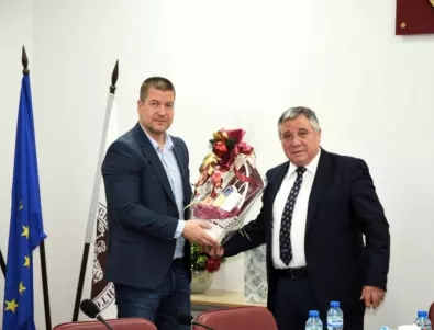 Кметът на Стара Загора представи екипа си пред ръководството на Тракийския университет