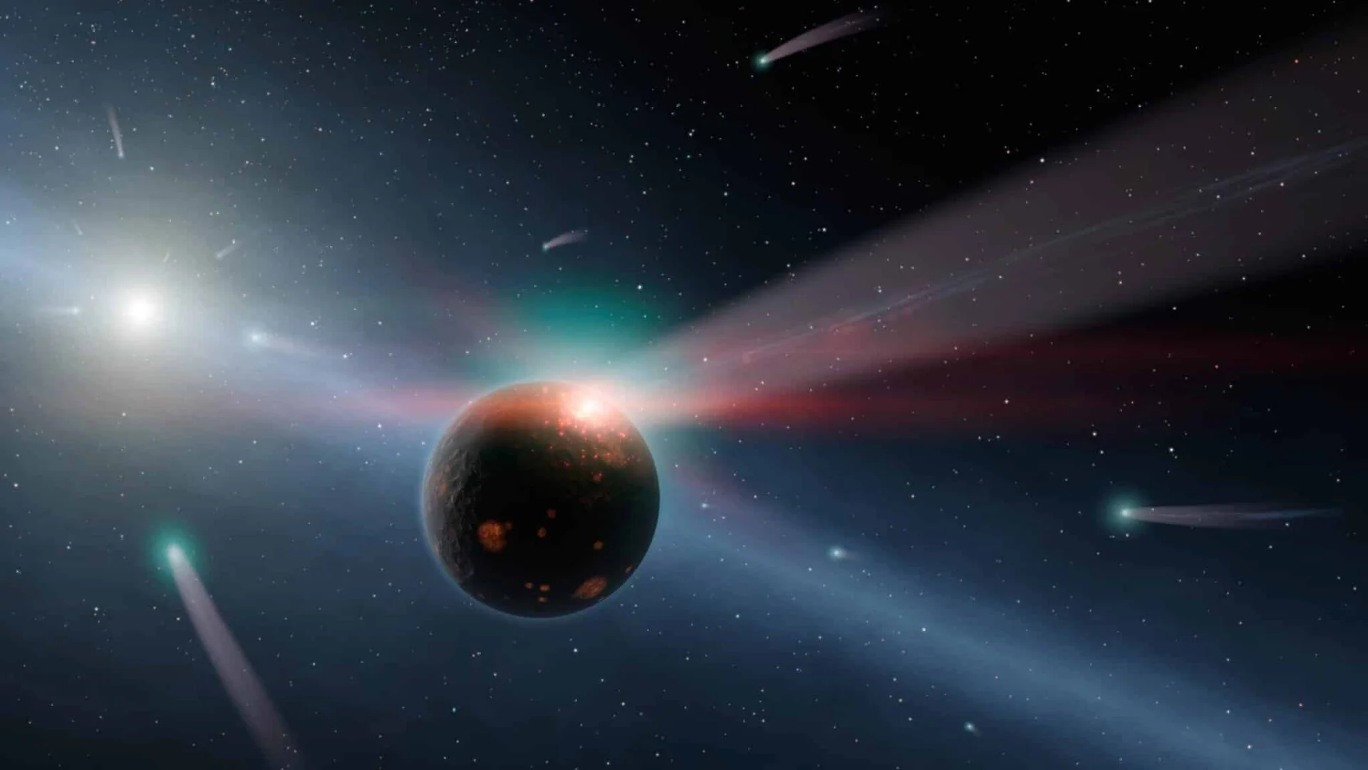 Звезда с размерите на Слънцето пронизала нашата система преди 2,5 млн. години