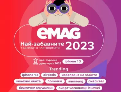 Най-забавните търсения в eMAG през 2023: от „принцът” до „плюшена мотика”