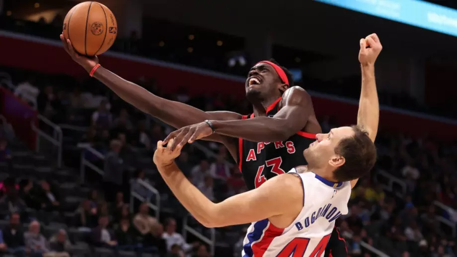 Детройт Пистънс надви Торонто Раптърс и спря серията от 28 поражения в НБА