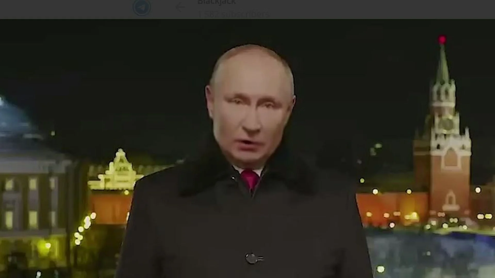 Хиляди руснаци гледаха невероятна новогодишна реч на Путин благодарение на украински хакери (ВИДЕО)