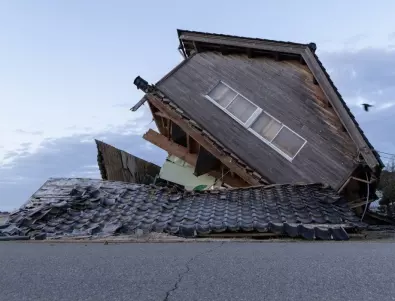 Жертвите на земетресението в Япония са 92, а 242 са изчезнали 