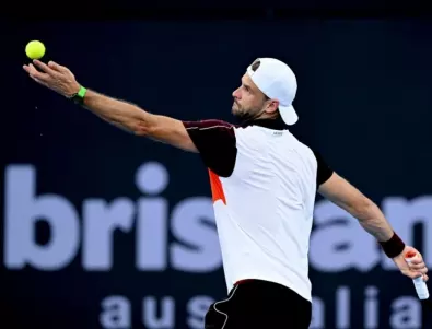Въпреки отрицателния баланс: Григор Димитров твърд фаворит на старта на Australian Open